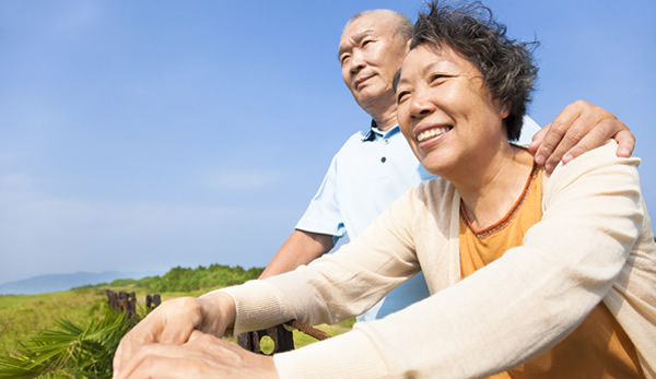mature couple